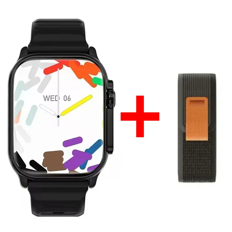 2026 New Watch 10 Ultra Smart Watch 49mm New NFC Men Women GPS Track Bluetooth Call BT Music Games Wireless Charging Smartwatch