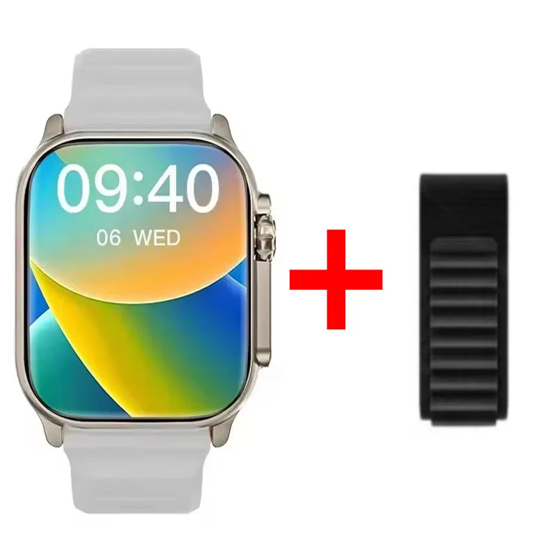 2026 New Watch 10 Ultra Smart Watch 49mm New NFC Men Women GPS Track Bluetooth Call BT Music Games Wireless Charging Smartwatch