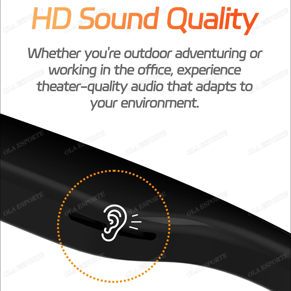 AI Smart Glasses Men Women Multifunction Touch Music Playback Remote Camera Control Voice Assistant BT Glasses  Sunglasses HT30
