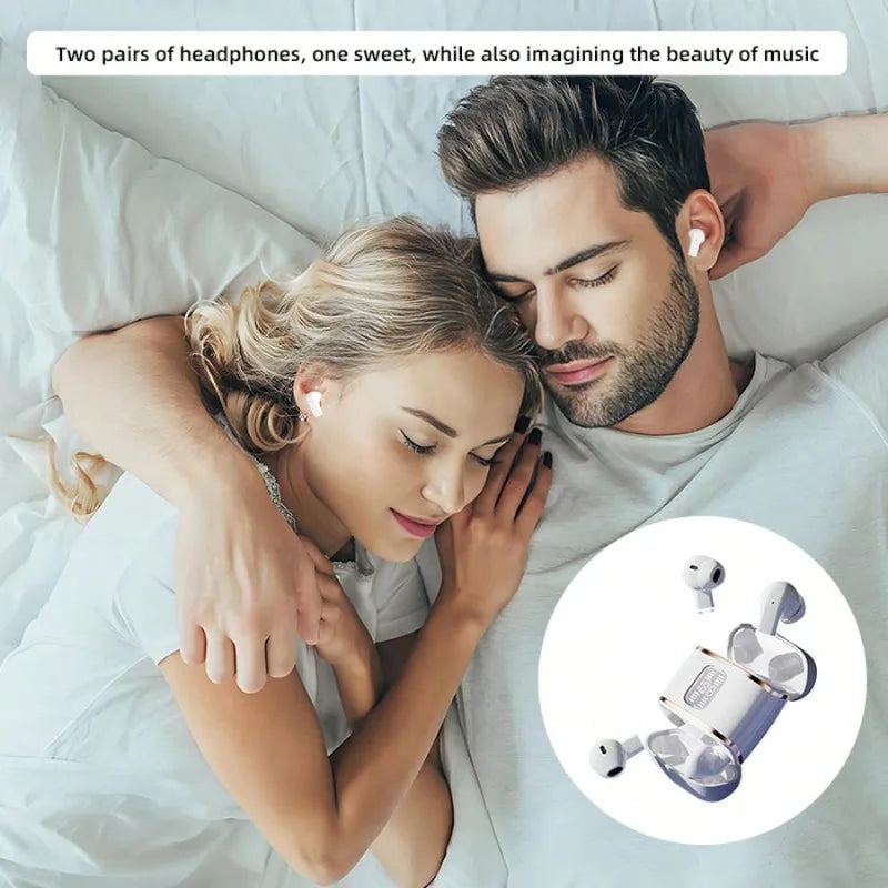 TWS Headset Fone Bluetooth Earbuds Wireless Headset Touch Operation Driving Bicycle Headset Sports Running HIFI Headphones