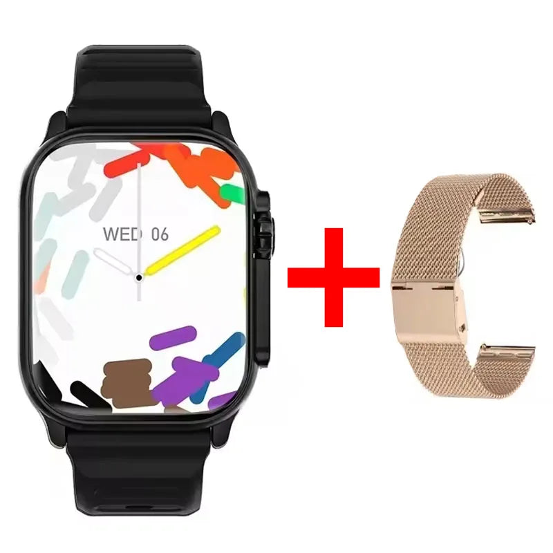 2026 New Watch 10 Ultra Smart Watch 49mm New NFC Men Women GPS Track Bluetooth Call BT Music Games Wireless Charging Smartwatch