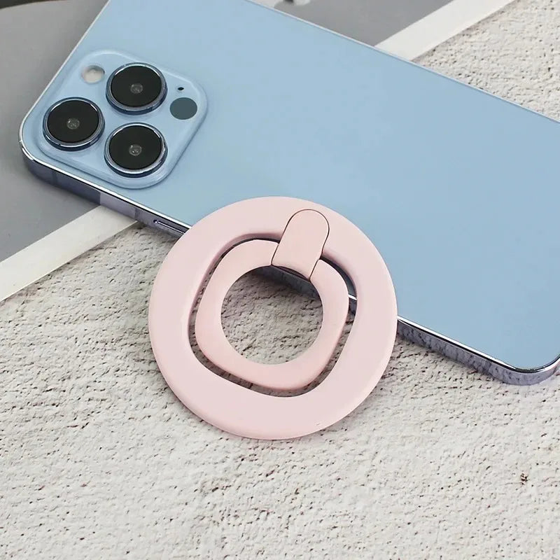 Magnetic Phone Ring, Suitable for MagSafe Grip [Super Magnet] iPhone Fashion Shining Ring Phone Stand Accessories