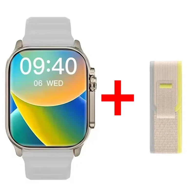 2026 New Watch 10 Ultra Smart Watch 49mm New NFC Men Women GPS Track Bluetooth Call BT Music Games Wireless Charging Smartwatch