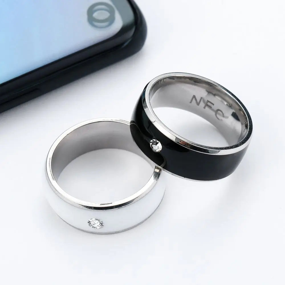 NEW Android Phone Equipment Multifunctional Smart Intelligent Wearable Connect NFC Finger Ring