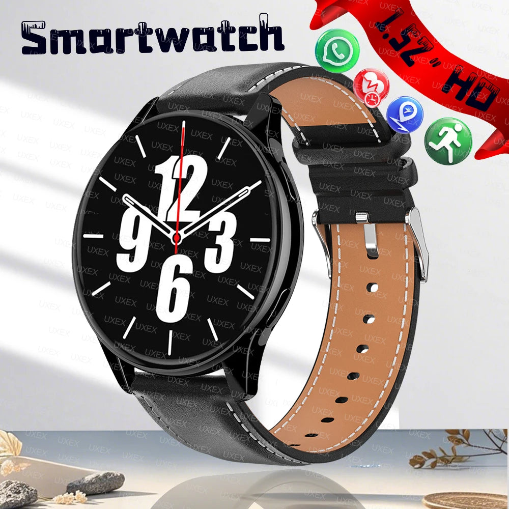 New Smart Watch 1.52’ Full Screen Smartwatch Bluetooth Calls Watches Men And Women Fitness Bracelet Custom Watches Face Box Plus