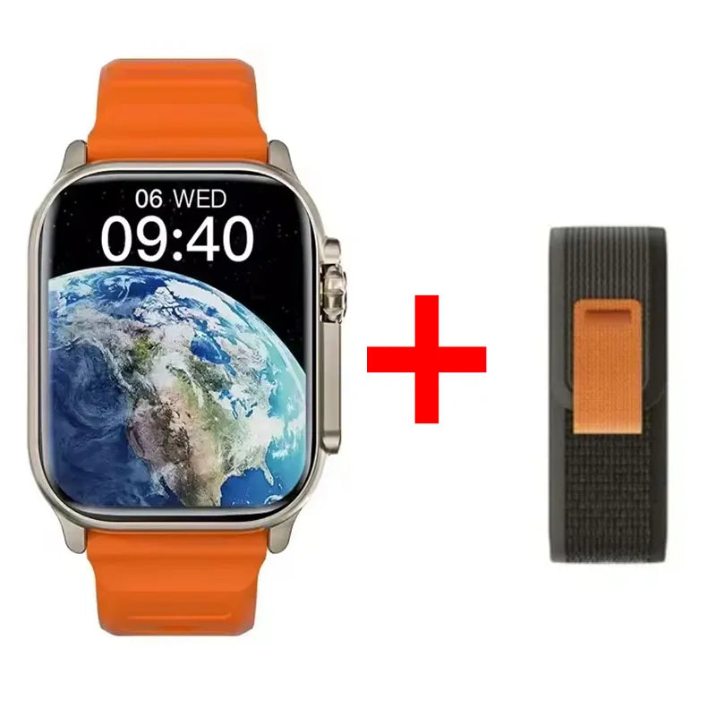 2026 New Watch 10 Ultra Smart Watch 49mm New NFC Men Women GPS Track Bluetooth Call BT Music Games Wireless Charging Smartwatch