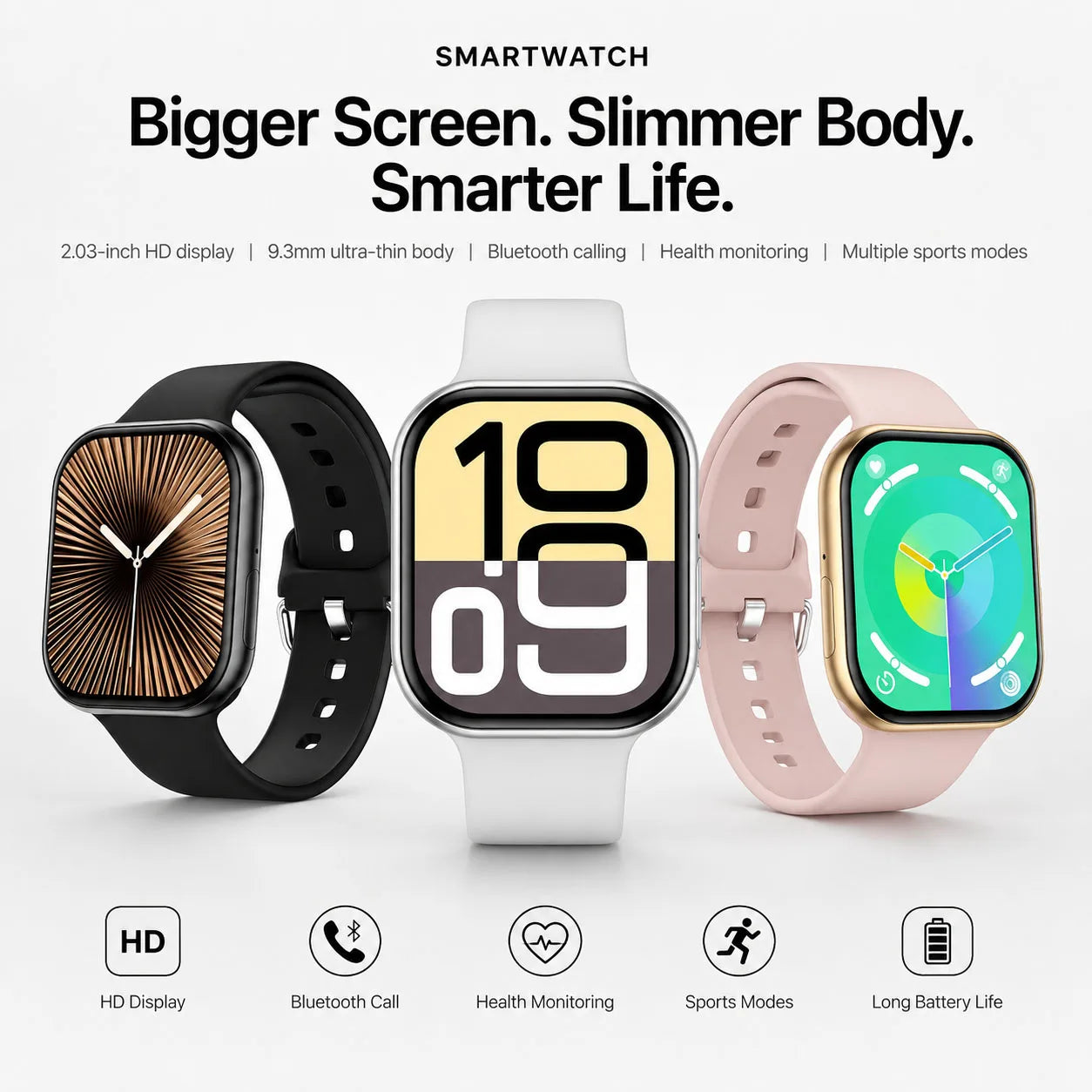 2026 New For Watch 10 Smart Watch 4G Memory Music Video Bluetooth Call Waterproof Smartwatch For Android IOS TWS Earphones