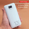 Power Bank 18000mAh 12V 7.4V DC Port External Battery Charger For Heating Jacket Air Condition Clothing Mobile Phone Charger