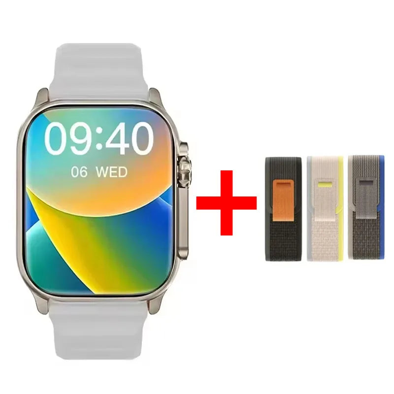 2026 New Watch 10 Ultra Smart Watch 49mm New NFC Men Women GPS Track Bluetooth Call BT Music Games Wireless Charging Smartwatch