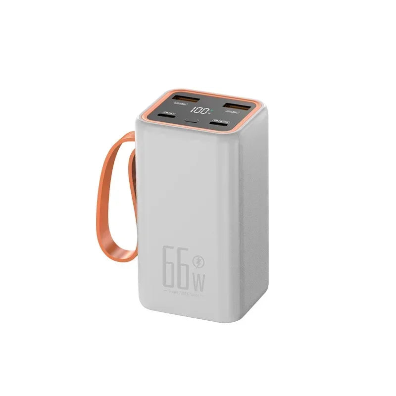 PD20W 20000mAh Power Bank Portable External Spare Battery 10000mAh 66W Super Fast Charger Powerbank for iPhone 13 14  15 Xiaomi