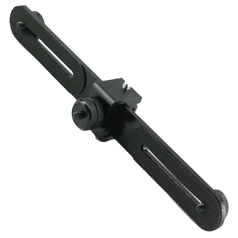 Multi-function Mobile Phone Stand 1/4 Tripod Mount 3-Position Bracket for Clip Video Live Selfie Stick Smartphone Camera Monopod