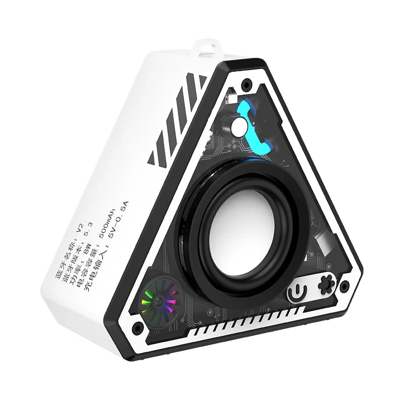 Portable TWS Bluetooth Speaker Audio Subwoofer Mini Wireless Portable Speaker HiFi Music Surrounding Sound Outdoor Loudspeaker