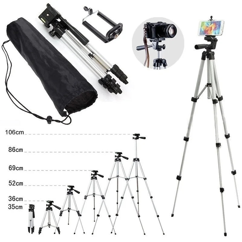 Portable Phone Camera Stand Remote Control Tripod Camera Stand Camera Mobile Accessories Single Tripod Tripod Clip Extension