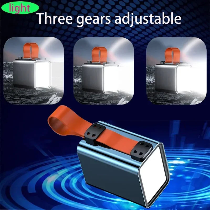 60000mAh 100W Portable Power Bank USB-C PD QC DC Fast Charging High Capacity External Battery Pack For Smart Phone Laptop