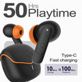 Wireless Bluetooth Earbuds TWS Bluetooth Earphones 5.4 ANC Noise Cancelling Call Noise Reduction Low Latency In-Ear Headphones