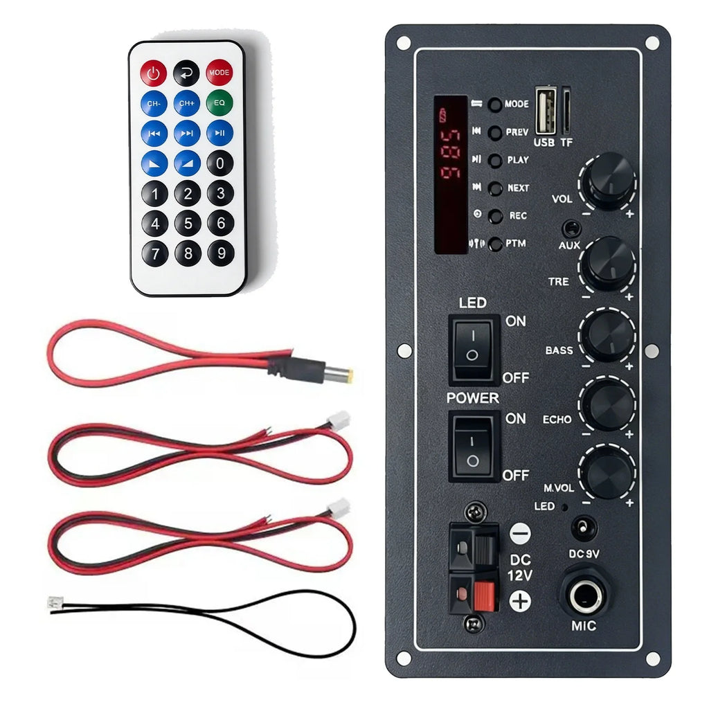 12v Bluetooth Decoder Board With Amplified Speakers