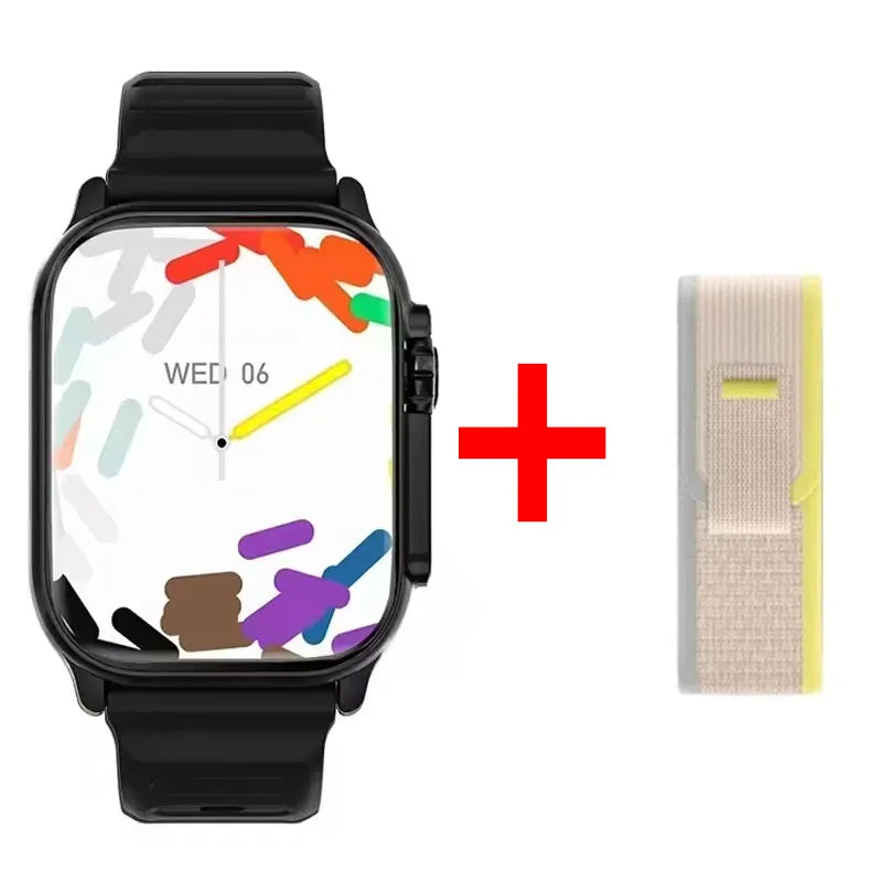 2026 New Watch 10 Ultra Smart Watch 49mm New NFC Men Women GPS Track Bluetooth Call BT Music Games Wireless Charging Smartwatch