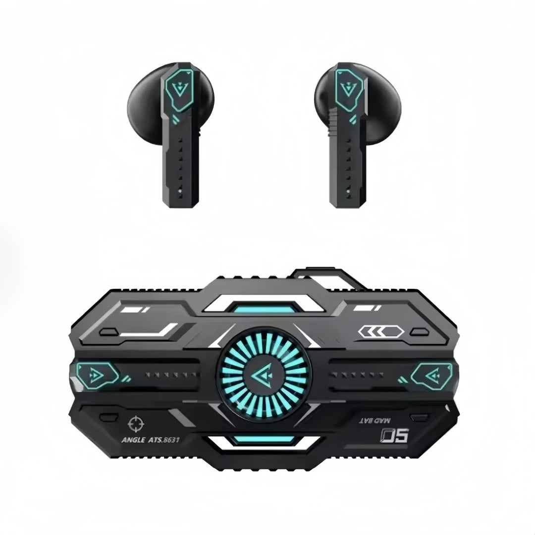 Bluetooth 5.3 Earphone Wireless Earbuds Low Latency Headphones HD Call Dual Mode Gaming