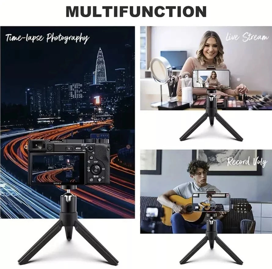 Desktop Projector Stand Desktop Mobile Phone Holder Tripod Live Support Rack Folding Projector Creative Bedside Stand