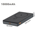 5000mAh PD20W Wireless 15W Powerbank Charger Power 10000mAh External Bank Bateria Portable Ultra Slim Backup Battery