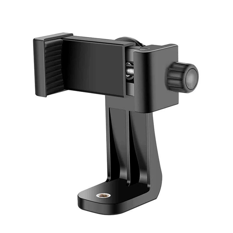 Photo Vlog Filming Accessories Portable Tripod Mount Cell Phone Clip For All Smartphones And Tripods Office Desk Live Broadcast