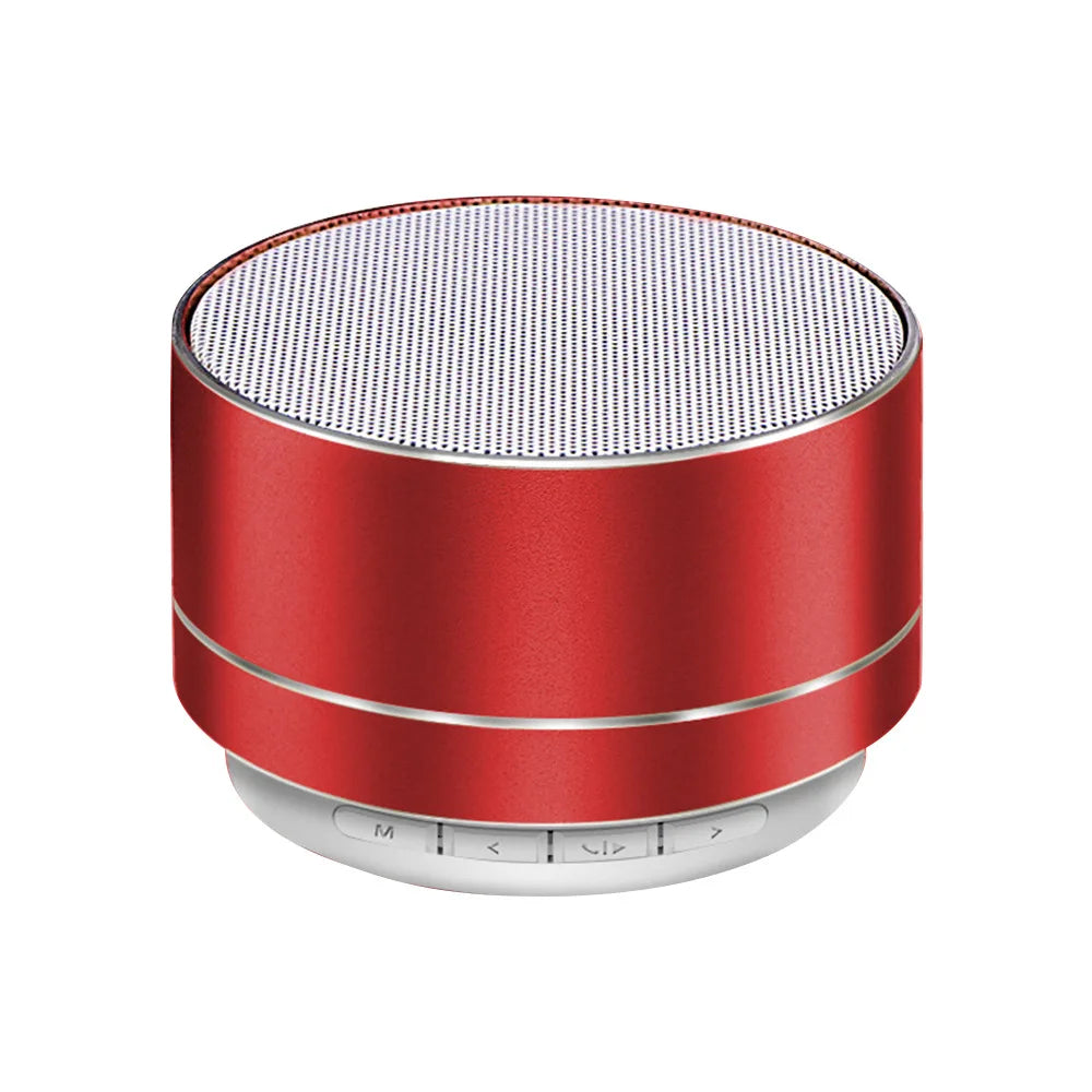 Wireless Bluetooth 5.0 Speaker Small Steel Cannon Portable Subwoofer Mini Bluetooth Speaker Color Outdoor Stereo Sound Speakers