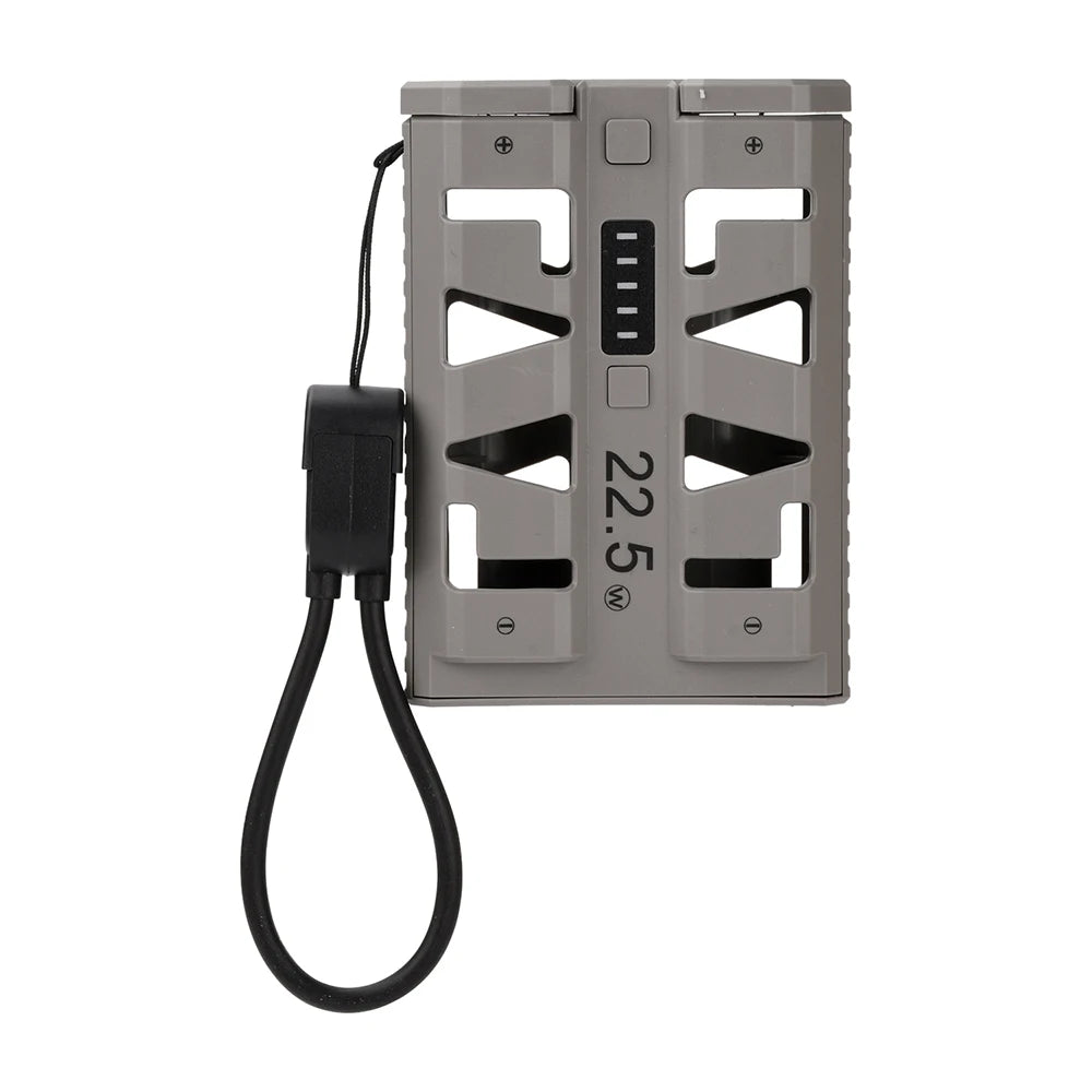 Portable Power Bank DIY Kit 22.5W Fast Charging 2*21700 Battery Case Quick-Release Battery Housing Emergency Power Box