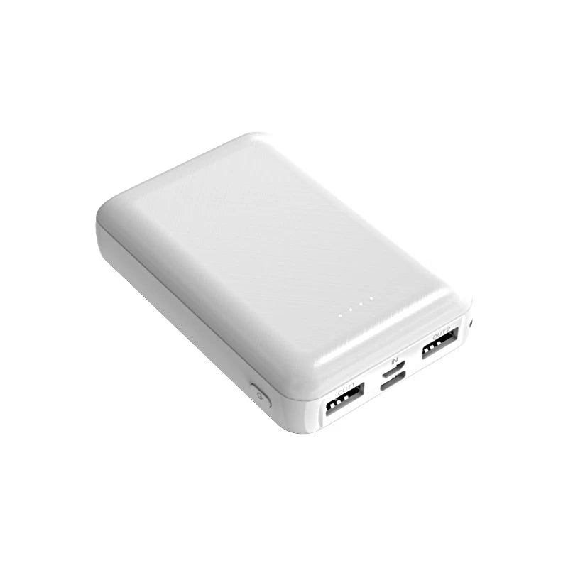 20000mAh Power Bank 5V 2A Dual USB Portable External Battery Pack for Heated Vest Jacket Air Conditioning Clothing Phone Charger