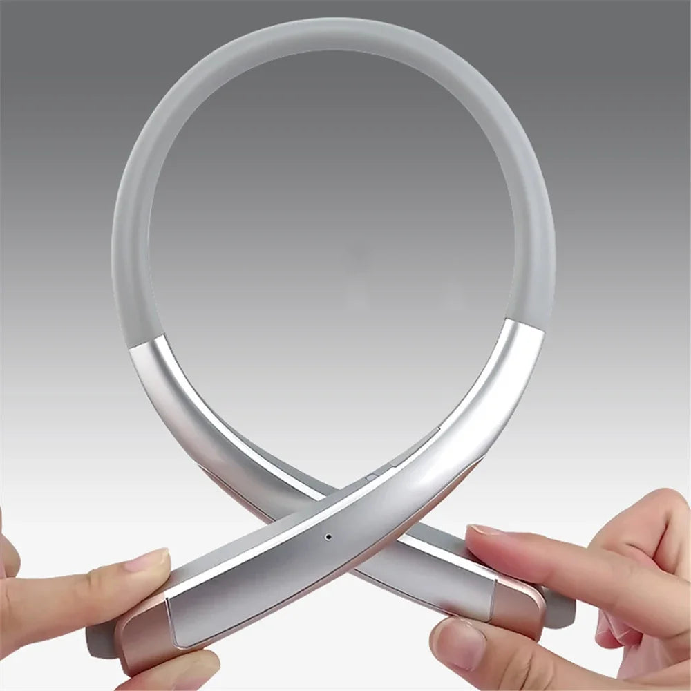 Universal Mini Wireless Headphones HBS1100 Bluetooth Headset Wireless Hanging Neck Sports Stereo Music Bluetooth CSR Dual Ear