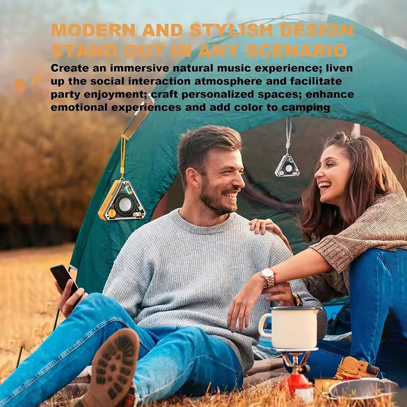 Portable TWS Bluetooth Speaker Audio Subwoofer Mini Wireless Portable Speaker HiFi Music Surrounding Sound Outdoor Loudspeaker