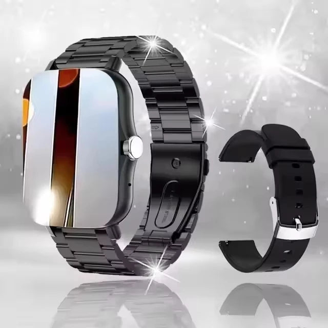 2026 New Smart Watch Men Women HD Touch Screen Heart Rate Oxygen Sleep Tracker IP68 Water-resistant Long Battery Android IOS