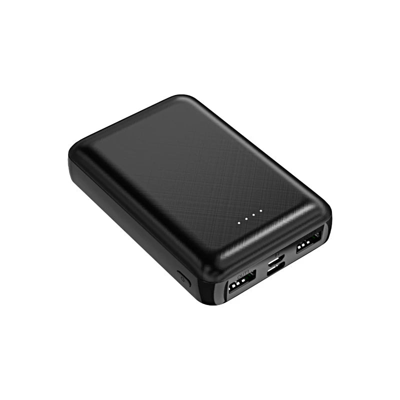 20000mAh Mini Power Bank 5V 2A Powerbank for Cooling Fan Heated Vest Jacket Air Conditioning Portable Charger for iPhone Xiaomi