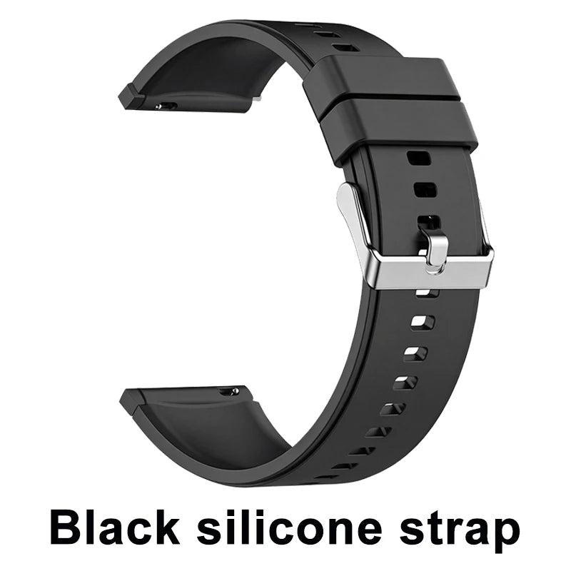 2026 New Sports Smart Watch Sports Mode Wireless Call 5ATM Compass Altimeter LED Flashlight 1.43 Inch AMOLED Screen Smart Watch