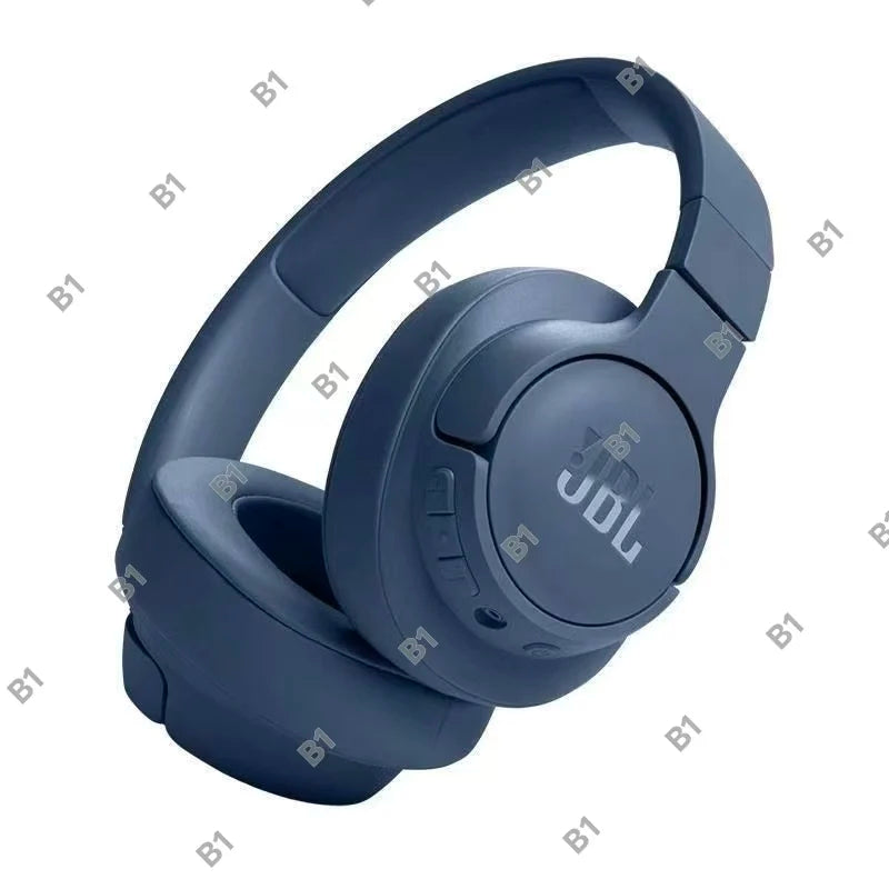 JBL T720BT Wireless Bluetooth Headset with 76-Hour Battery Life Pure Bass for Online Classes and Listening To Songs