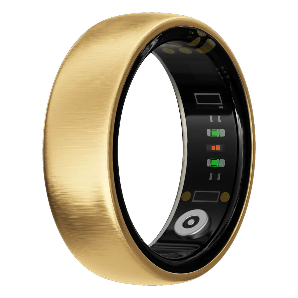 AURA Matt Smart Ring, Fitness & Health Tracker, Sleep and Temperature Monitoring Long‑Lasting Battery GPS Tracking for Men Woman