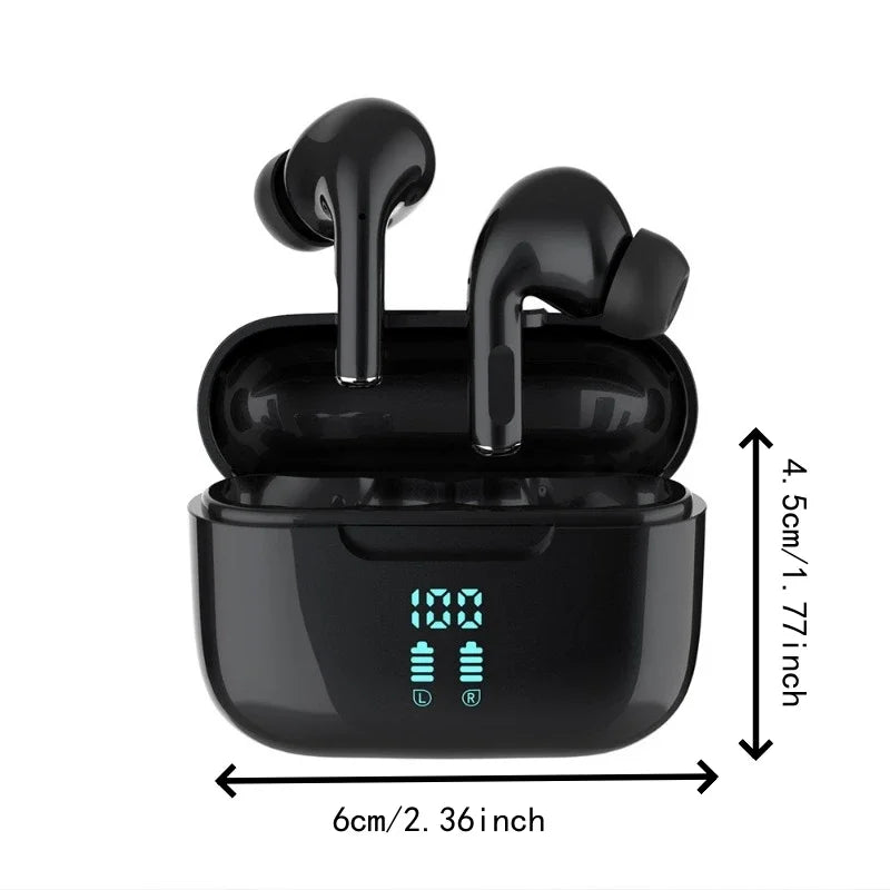 Wireless Bluetooth Earphones TWS HIFI Stereo Sound Headphones Led Display ENC Earbuds HD Music Sport Headset with Mic