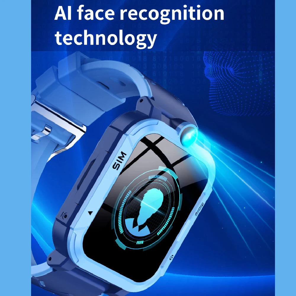 Smart Watch Kids 4G GPS WiFi Tracking Location Video Call SOS APP Download Monitor Phone Watch Children Smartwatch Boy Girl Gift