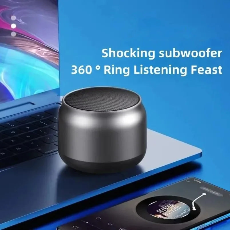 Bluetooth Speaker, Portable Bluetooth Speaker Wireless V5.3 with Loud Stereo Sound, 8H Playtime, RGB Lights, Support TWS/TF Card