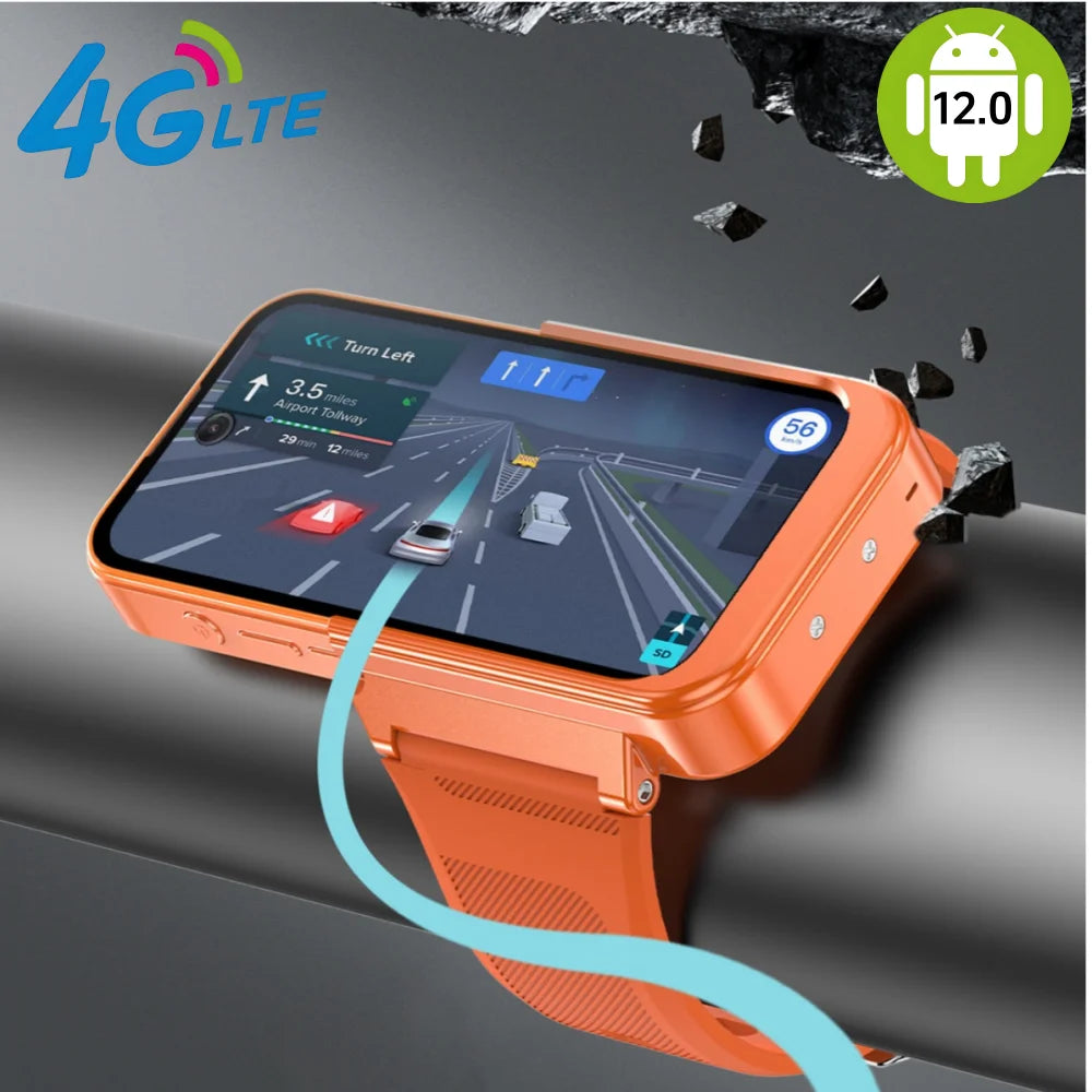 New PG999 Smartwatch Phone Touchscreen Global Connectivity Octa-core Processor GPS Dual SIM Dual Standby Android HD Camera WiFi