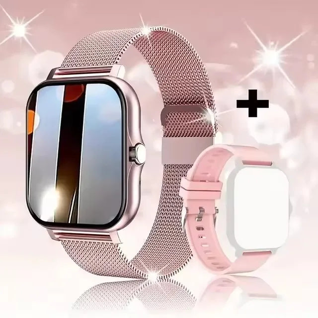 NEW Fashion SmartWatch Android Phone 2.01" Color Screen Full Touch Custom Dial Watch Women Bluetooth Call Smart Watch Men HT30