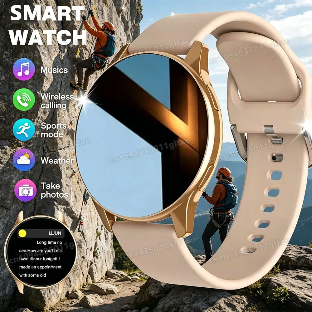 Smart Watch, Wireless Call/Dial, Multi-Sport Mode, Multiple APP Reminders, Suitable for Men and Women, Compatible Phone/Android