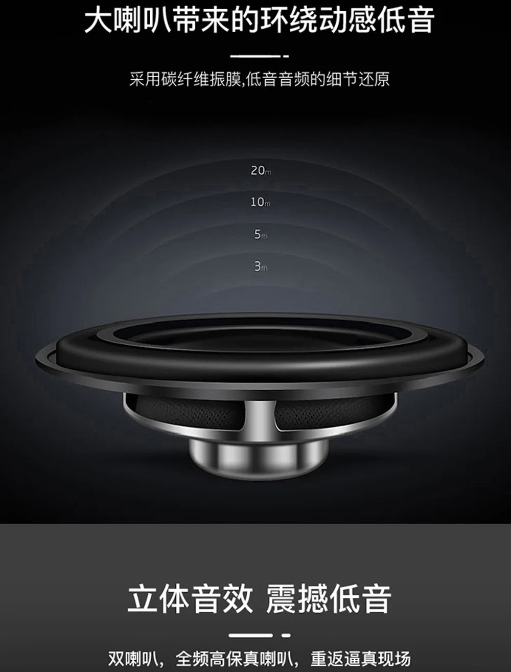 1 Pairs Portable Wired Bluetooth Speakers Wired Bass Stereo Subwoofer Speaker For Laptop Smartphones Desktop MP4 MP3 Players