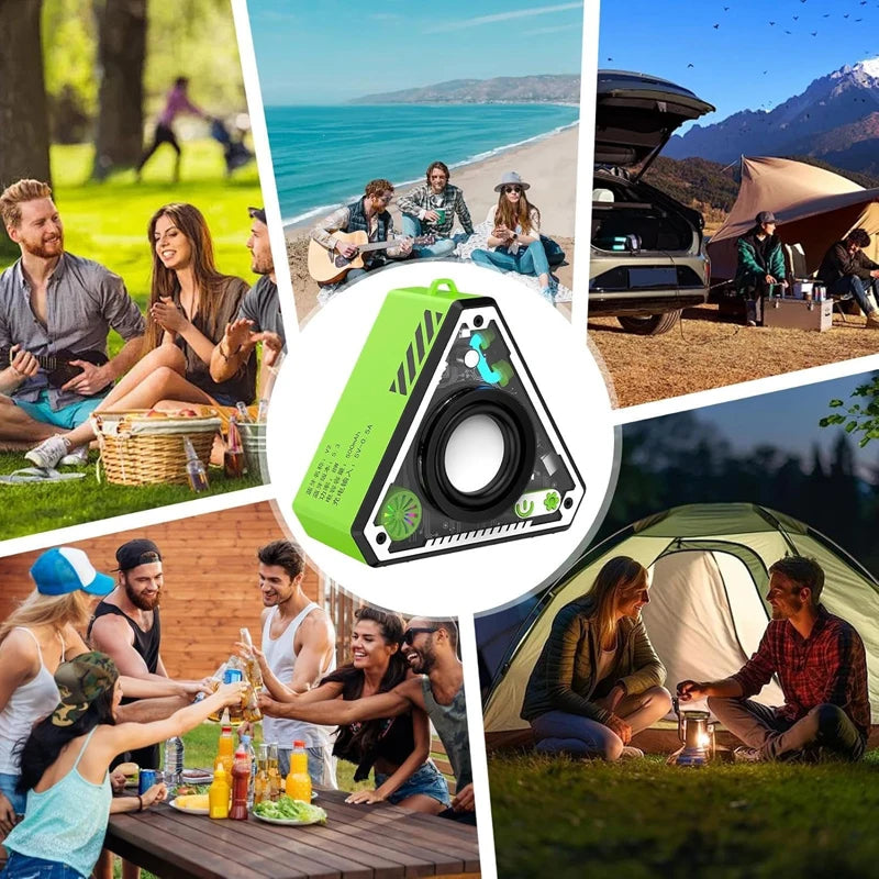 Portable TWS Bluetooth Speaker Audio Subwoofer Mini Wireless Portable Speaker HiFi Music Surrounding Sound Outdoor Loudspeaker