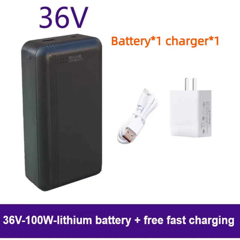 12V 19V 24V 36V Air-conditioned Suit Power Bank for Cooling Workwear Air Conditioned Clothing and Fan Clothes Accessories