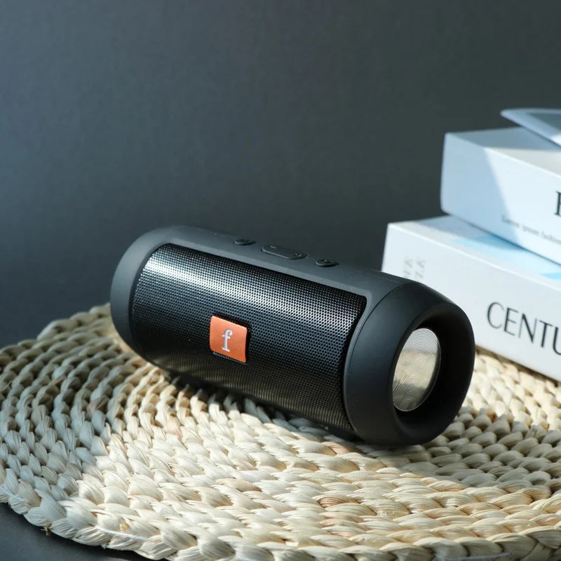 Wireless Bluetooth Speaker Handheld Lightweight Audio Box with Full Dense Mesh Sound Panel for Bedroom Desk Daily Leisure