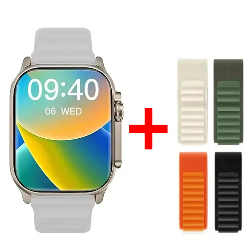 2026 New Watch 10 Ultra Smart Watch 49mm New NFC Men Women GPS Track Bluetooth Call BT Music Games Wireless Charging Smartwatch