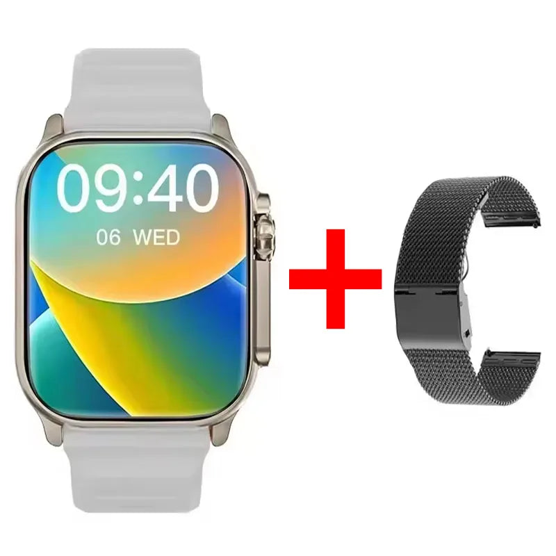 2026 New Watch 10 Ultra Smart Watch 49mm New NFC Men Women GPS Track Bluetooth Call BT Music Games Wireless Charging Smartwatch