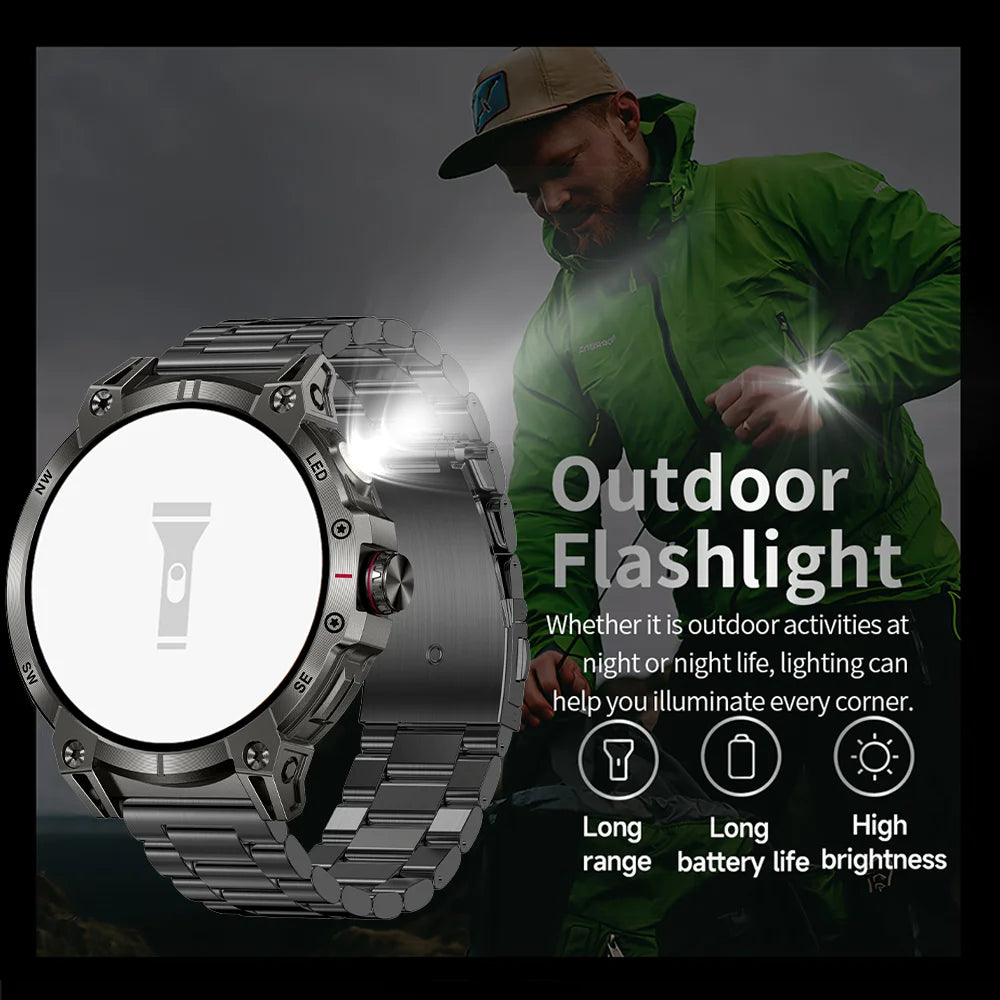 2026 New GPS Map Navigation SmartWatch Men Women Amoled Screen 3ATM Waterproof Sport SmartWatch Compass NFC Bluetooth Call Watch