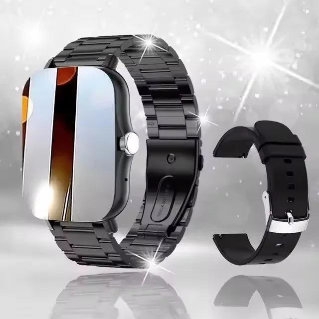 NEW Fashion SmartWatch Android Phone 2.01" Color Screen Full Touch Custom Dial Watch Women Bluetooth Call Smart Watch Men HT30