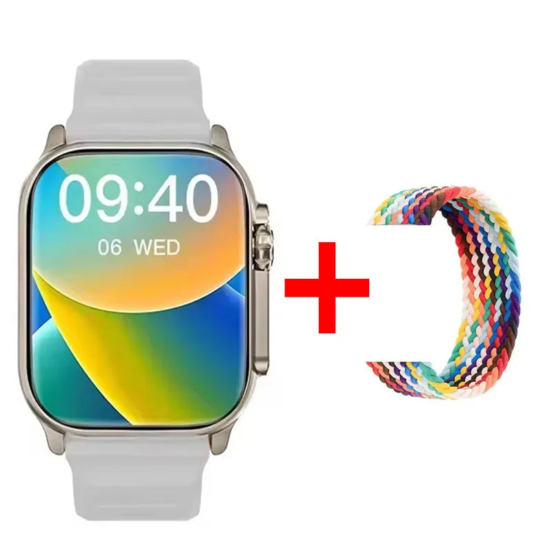 2026 New Watch 10 Ultra Smart Watch 49mm New NFC Men Women GPS Track Bluetooth Call BT Music Games Wireless Charging Smartwatch